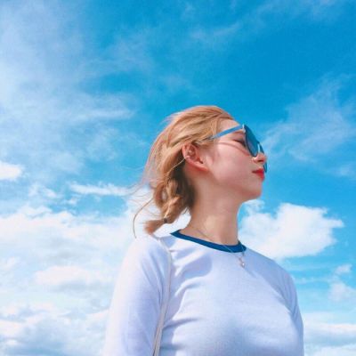 蓝调小仙女73_qq女生头像_我要个性网