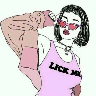 酷酷的女生头像有中意的带走