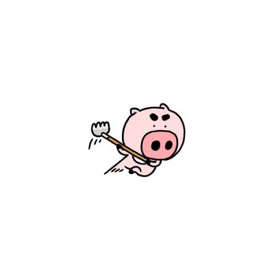 可爱小猪猪 老夫的少女心_卡通动漫头像_我要个性网