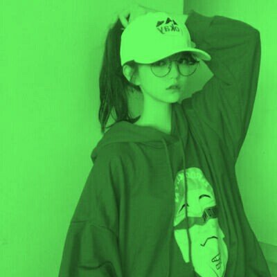 绿色系2_qq女生头像_我要个性网