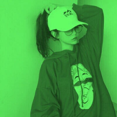绿色系2_qq女生头像_我要个性网