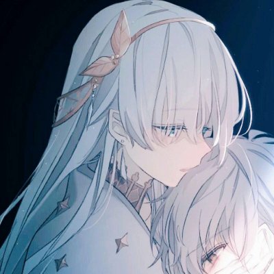 二次元情侣头像揽你入怀
