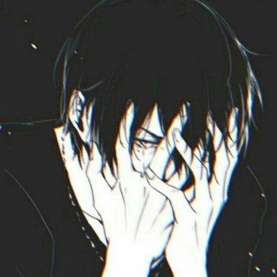 黑色系头像:愿,三冬暖,良人伴,雨有伞
