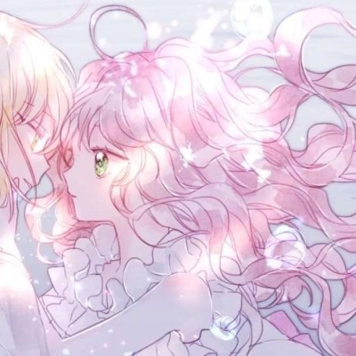 顾七兮:二次元情侣头像超甜