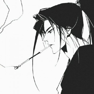 动漫黑白/高冷男头_卡通动漫头像_我要个性网