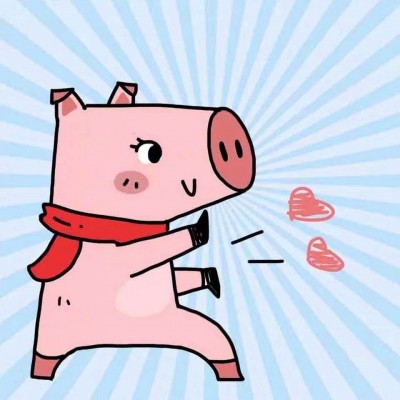 苏唯:2019年爆款猪猪情侣头像