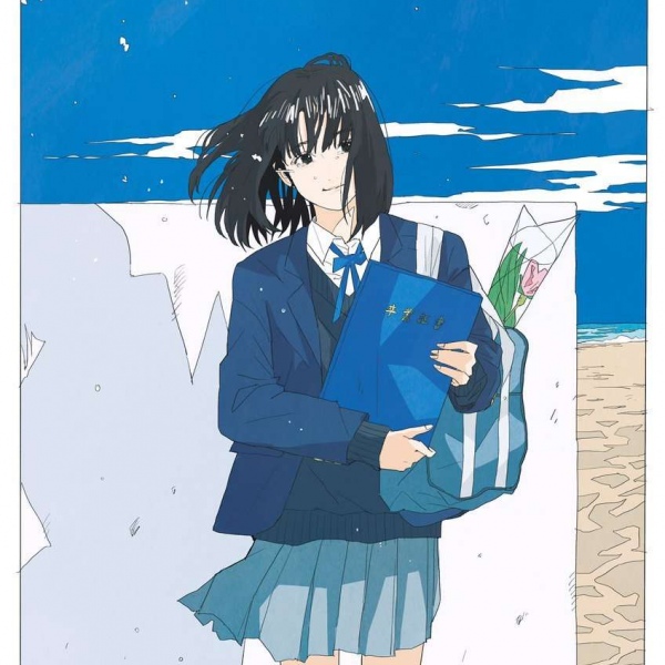 蓝调 女孩 かとうれい rei kat_女生头像_我要个性网