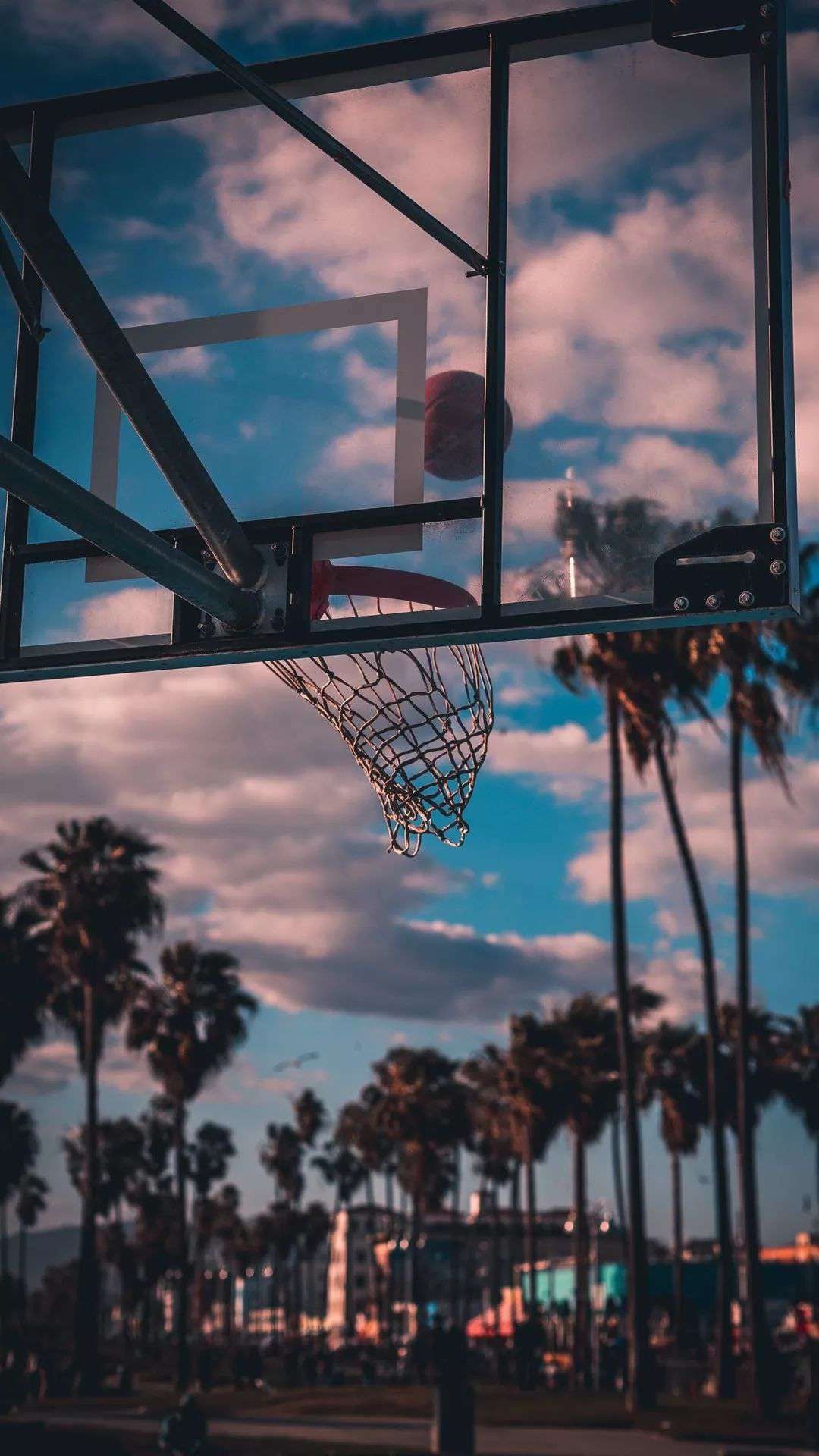 美妙的篮球框