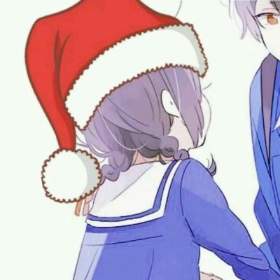 蓝色的情侣头像