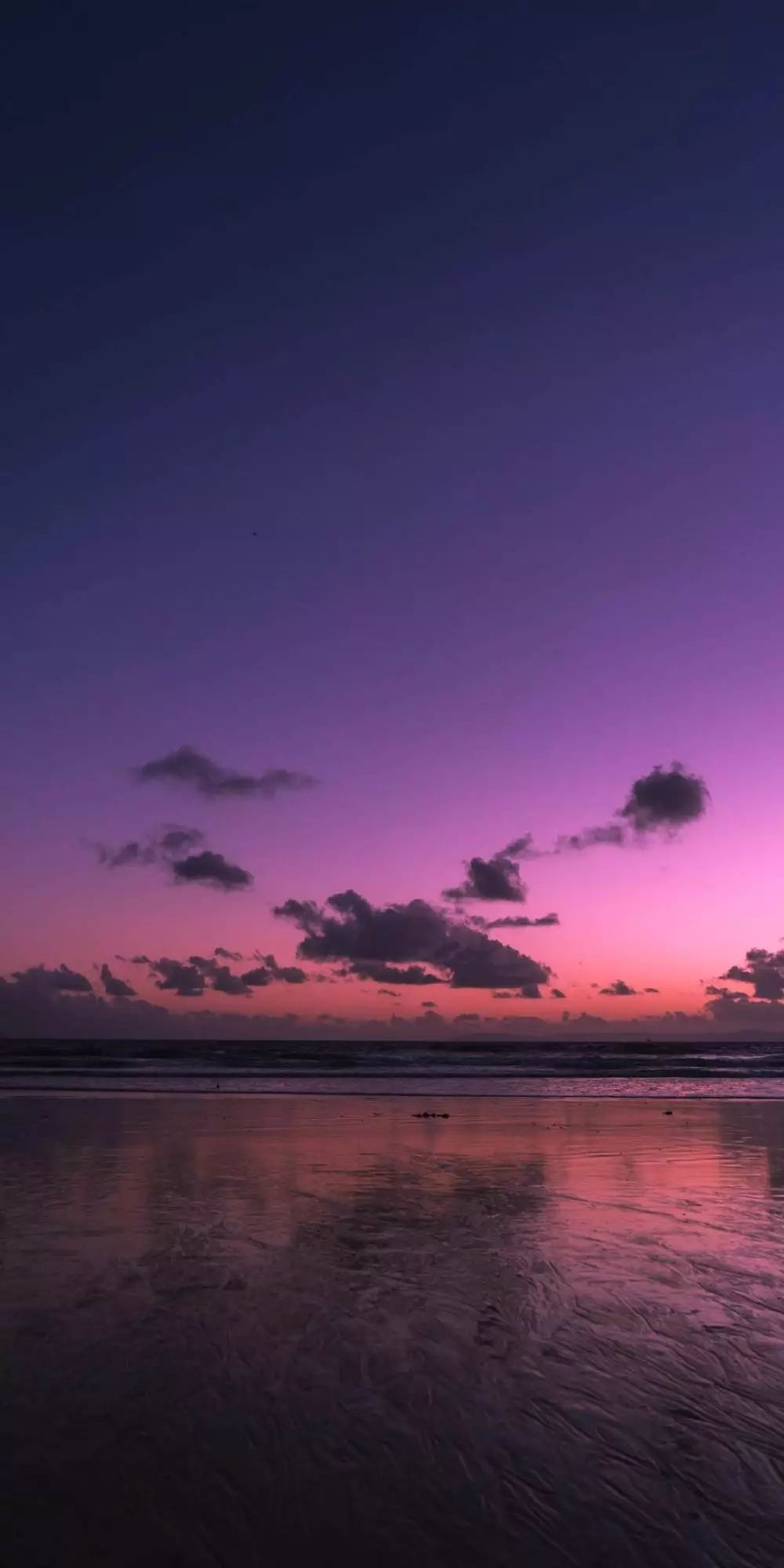 意境紫色黄昏:想在你趴在夜里发呆时朝着你的眼睛发射星星