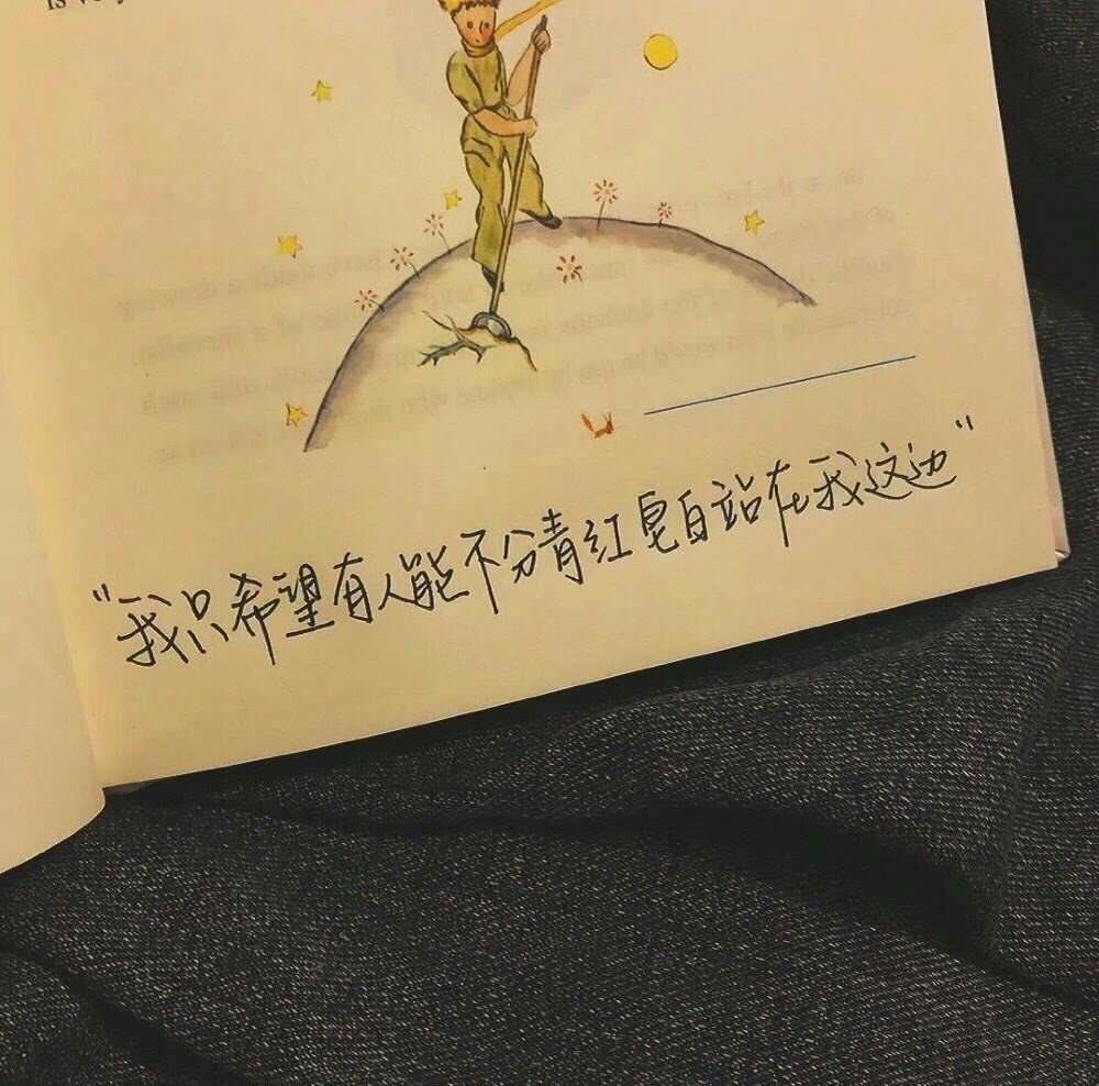 夏子衿ins风手写文字背景图我只希望有人能偏爱我