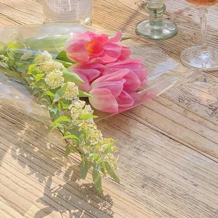 意境花朵朋友圈背景