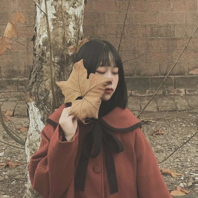 森系小清新干净女生头像