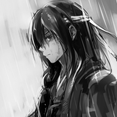 黑白动漫男头/高冷帅气/愿你的生_男生头像_我要个性网