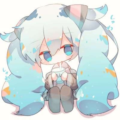 玖曦/q版小初音/萌化老夫的心78_卡通动漫头像_我要
