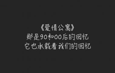 《爱情公寓》.原创苏优.作图不易