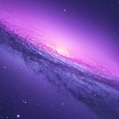 紫色星空头像图片