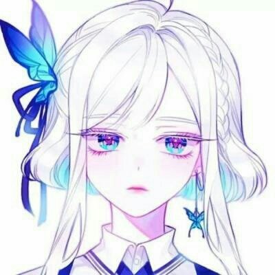 萌，沫～兮：好看的女生头像