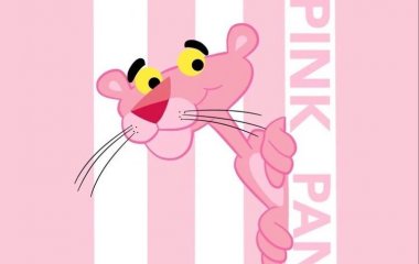 可爱粉红豹壁纸，愿喜，这里:今天笑了吗？