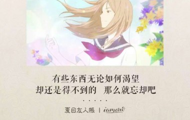 此生不悔入夏目，来世还做账中妖（2）