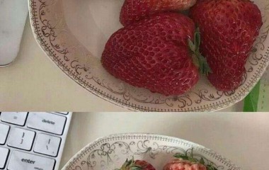 我是草莓控。