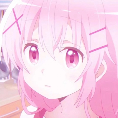 粉色系少女头像