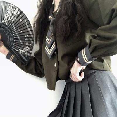 江舟/jk制服系女頭_女生頭像_我要個性網