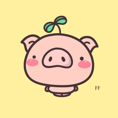 甜词一组可爱卡通的猪猪头像今天天气真好我有点想你了