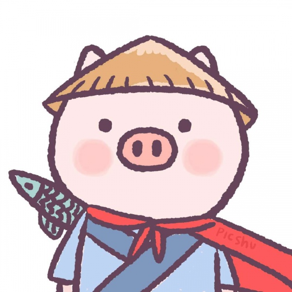 小猪可爱的头像男生图片