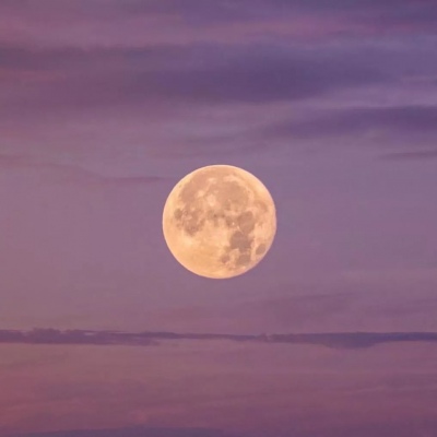 月亮头像唯美 意境图片