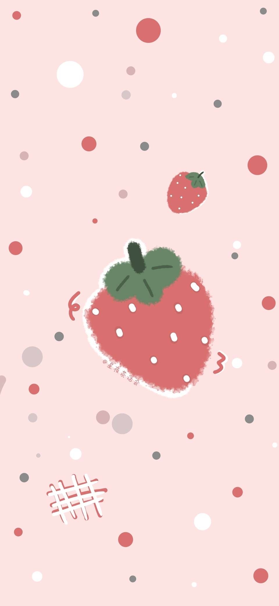 草莓高清壁纸动漫图片