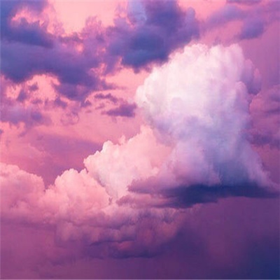紫色系天空呀～