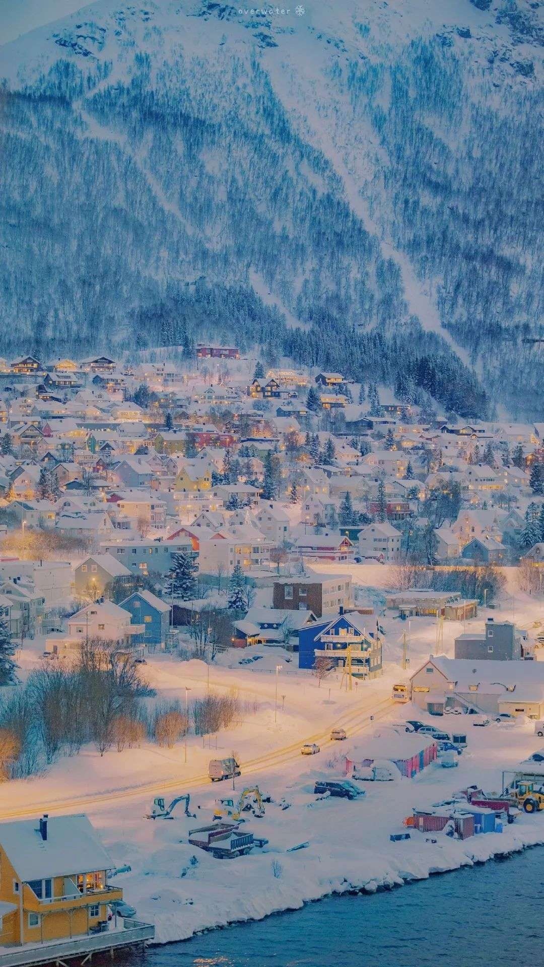 雪景 手机壁纸 风景静物手机壁纸 我要个性网