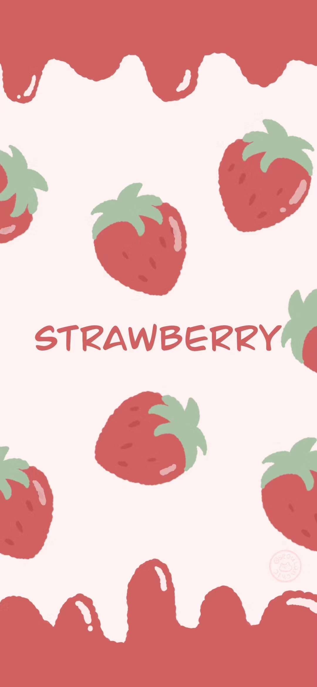 可爱草莓壁纸