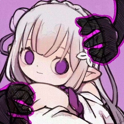 二兽 日系二次元精致拽酷女头