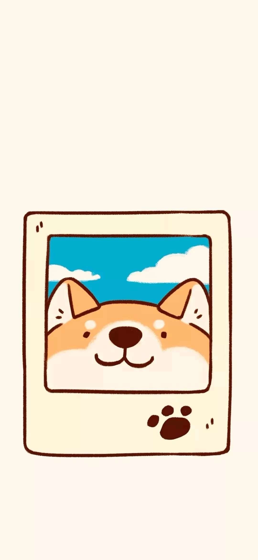 狗狗手机壁纸动漫图片