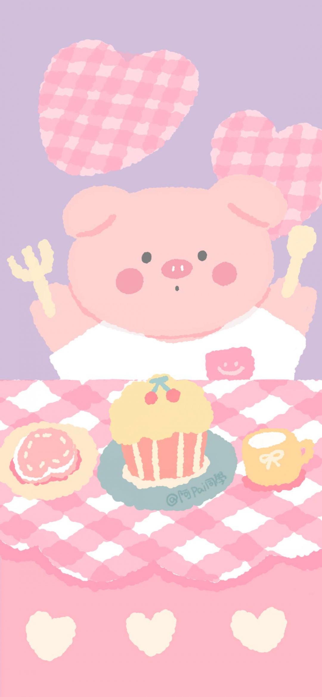 粉色猪猪