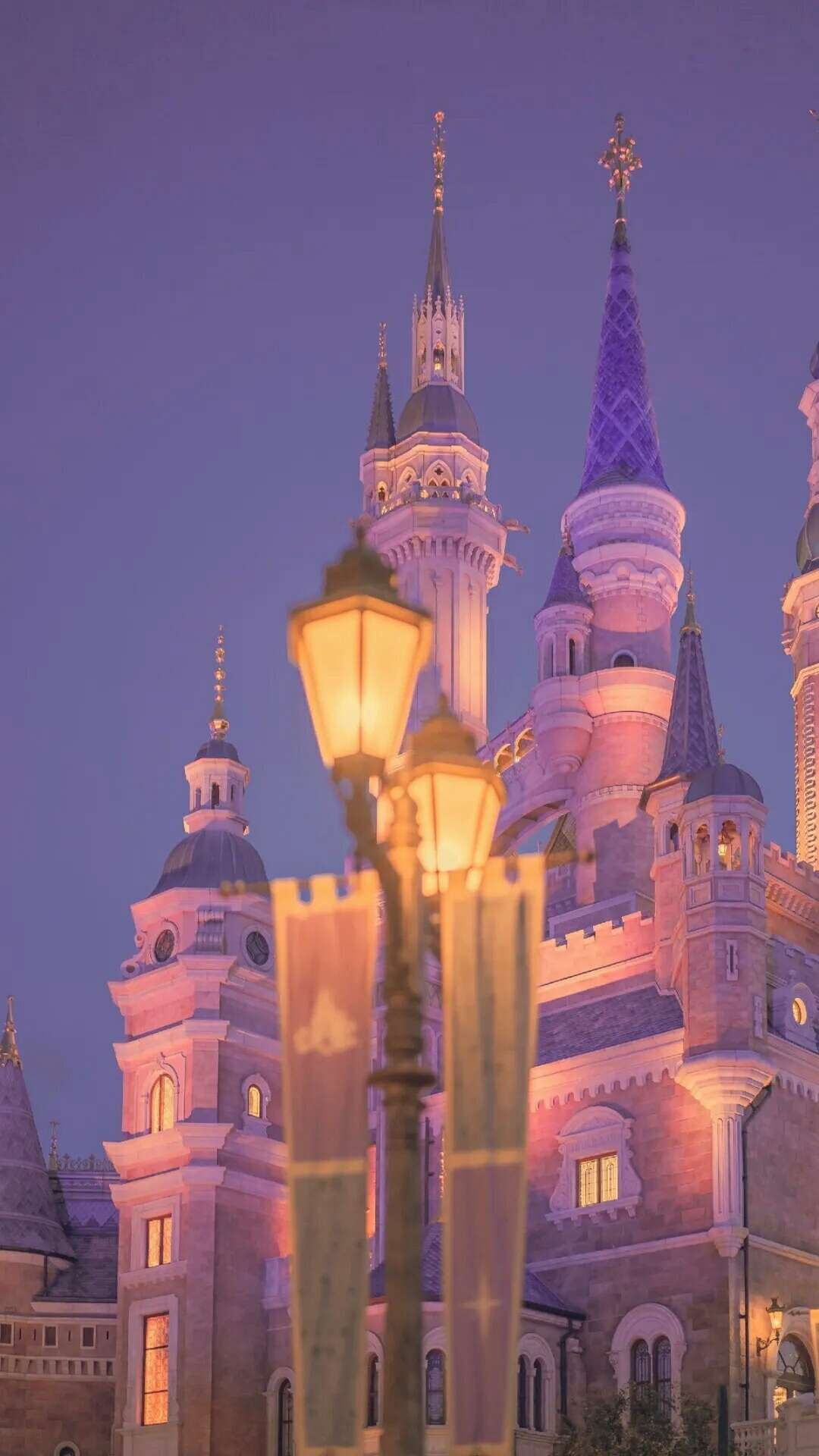 迪士尼城堡/背景 - 堆糖，美图壁纸兴趣社区