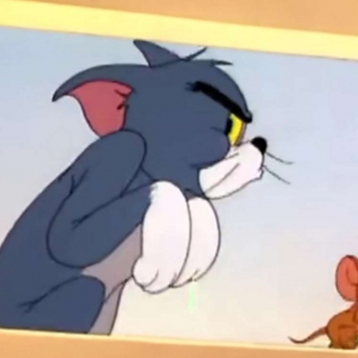 猫和老鼠头像闺蜜两人图片