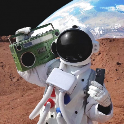 宇航员微信头像可爱图片