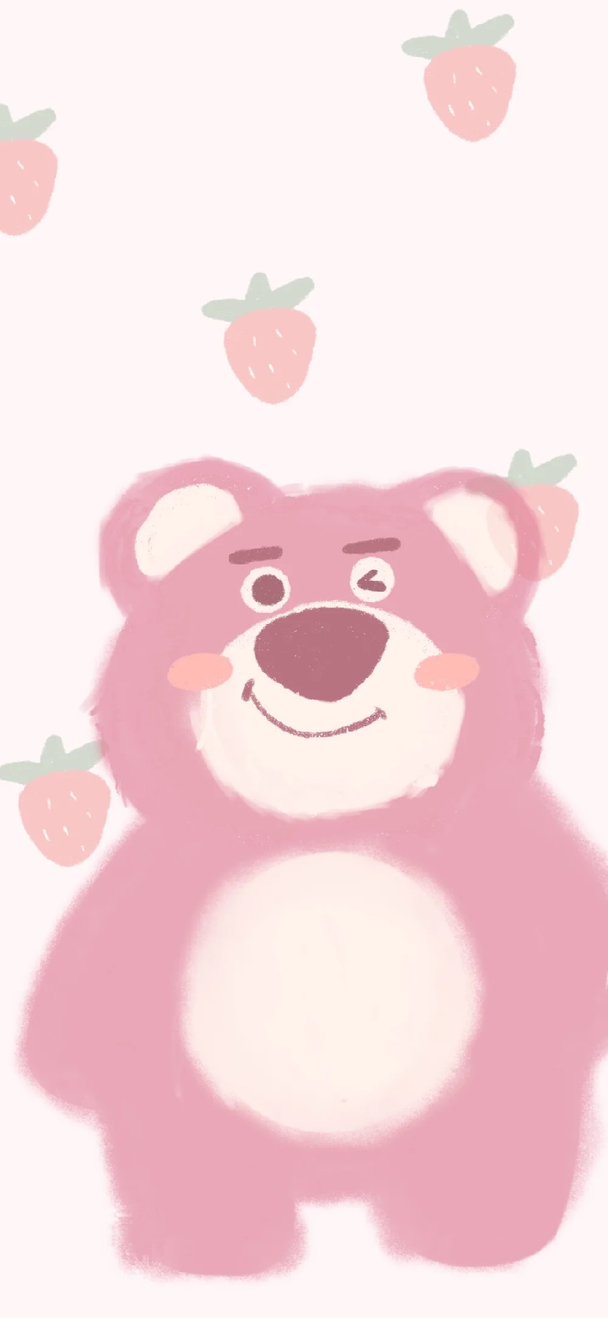 粉色小熊壁纸