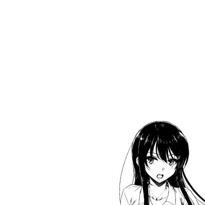 日系动漫背景图黑白图片