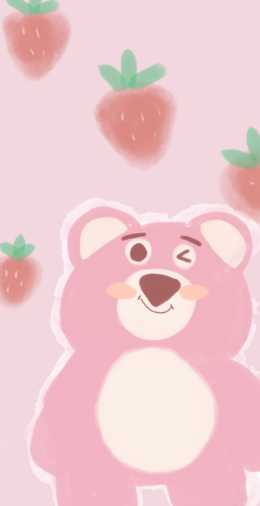 草莓熊壁纸可爱少女心图片