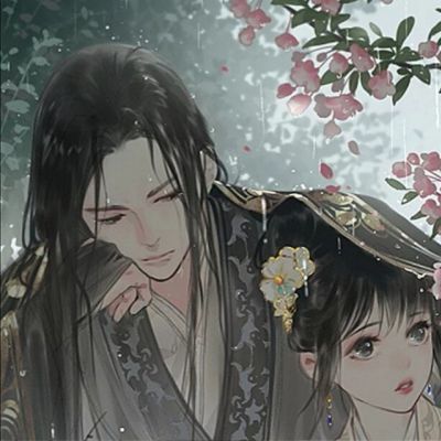 qq头像卡通古风情侣头像个性网=卡通古风情侣头像一对 可爱 高清