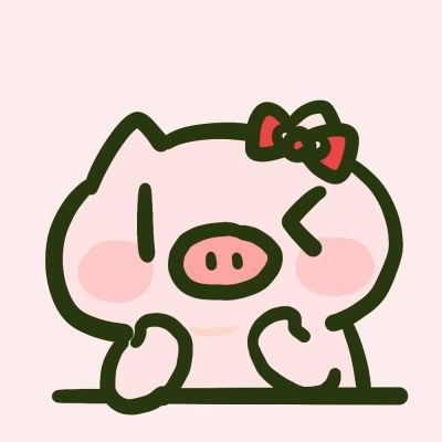 超可爱的猪猪简笔画