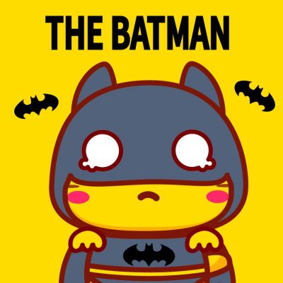 哈咪猫“蝙蝠喵侠”表情头像