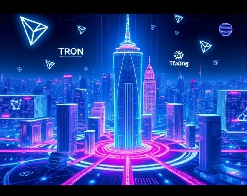 TRON区块链网络功能解析与TRON应用场景全览 - 我是logo